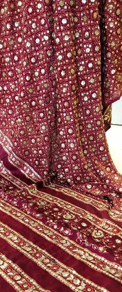 Ajrak Adorned
