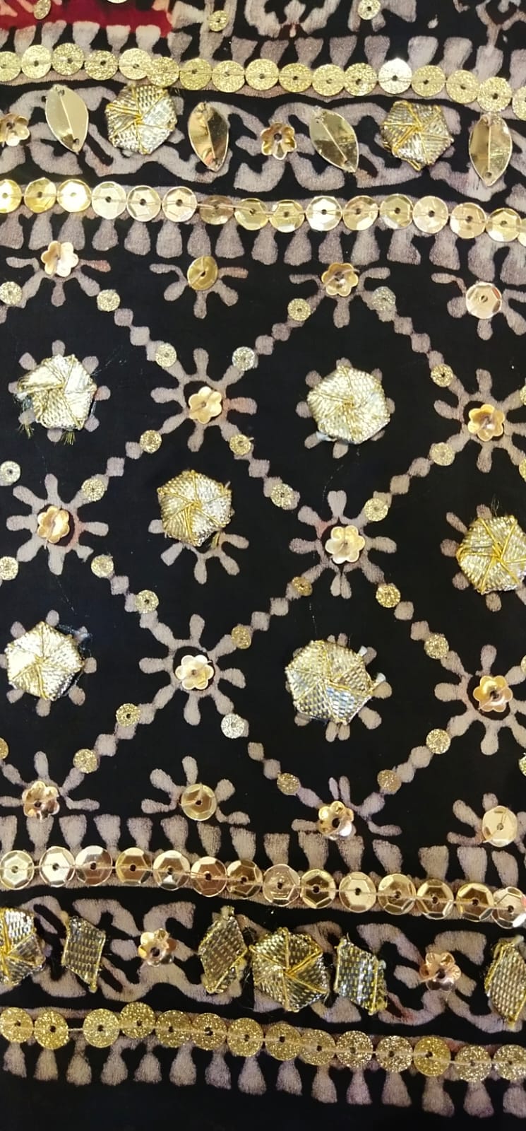 Ajrak Adorned