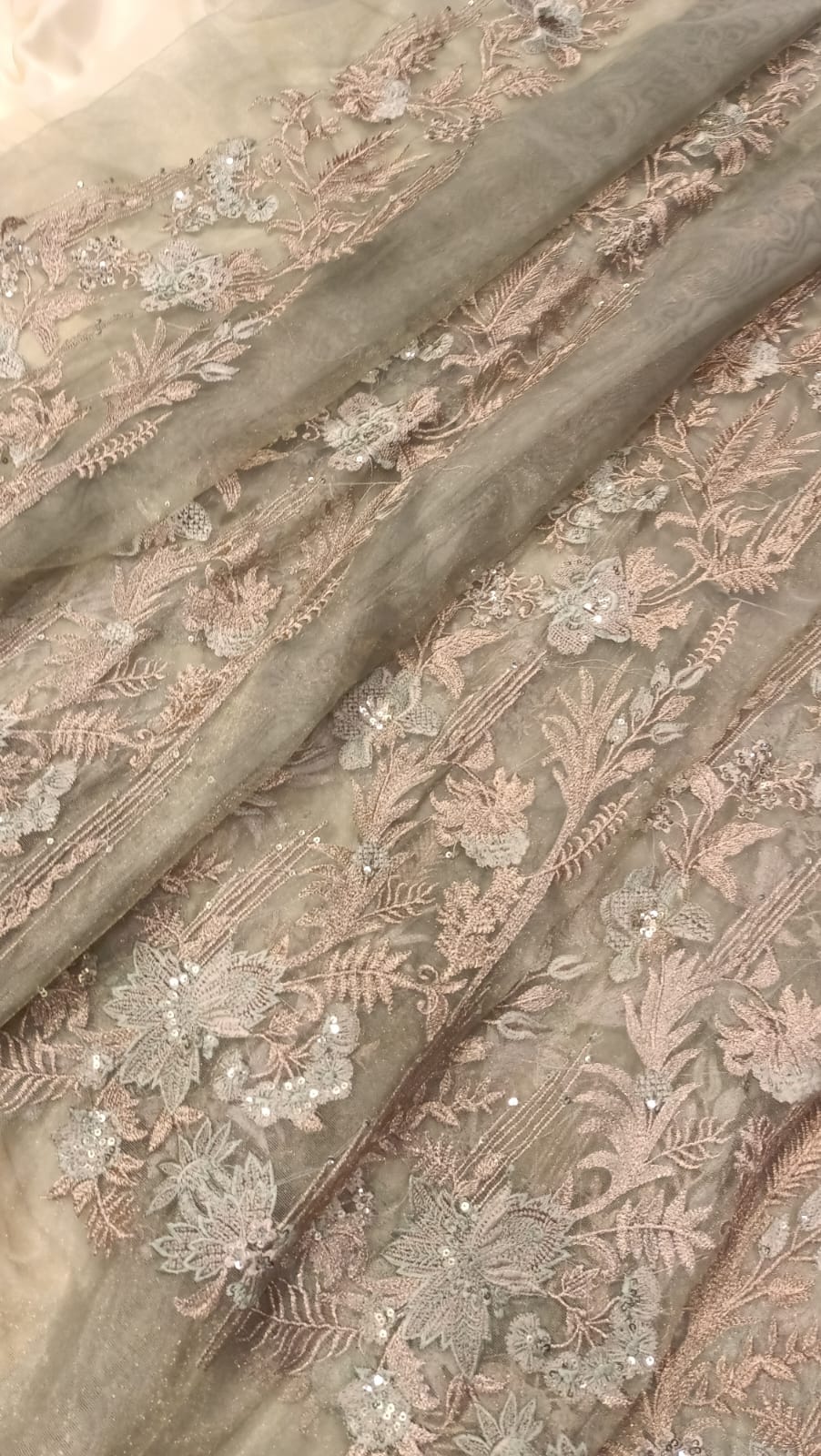 Embroidered Skirt Panels