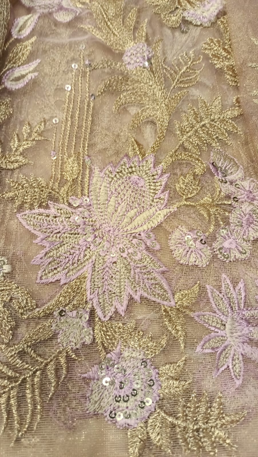 Embroidered Skirt Panels