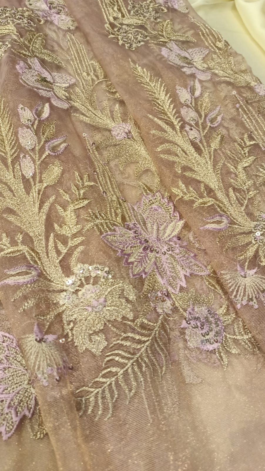 Embroidered Skirt Panels