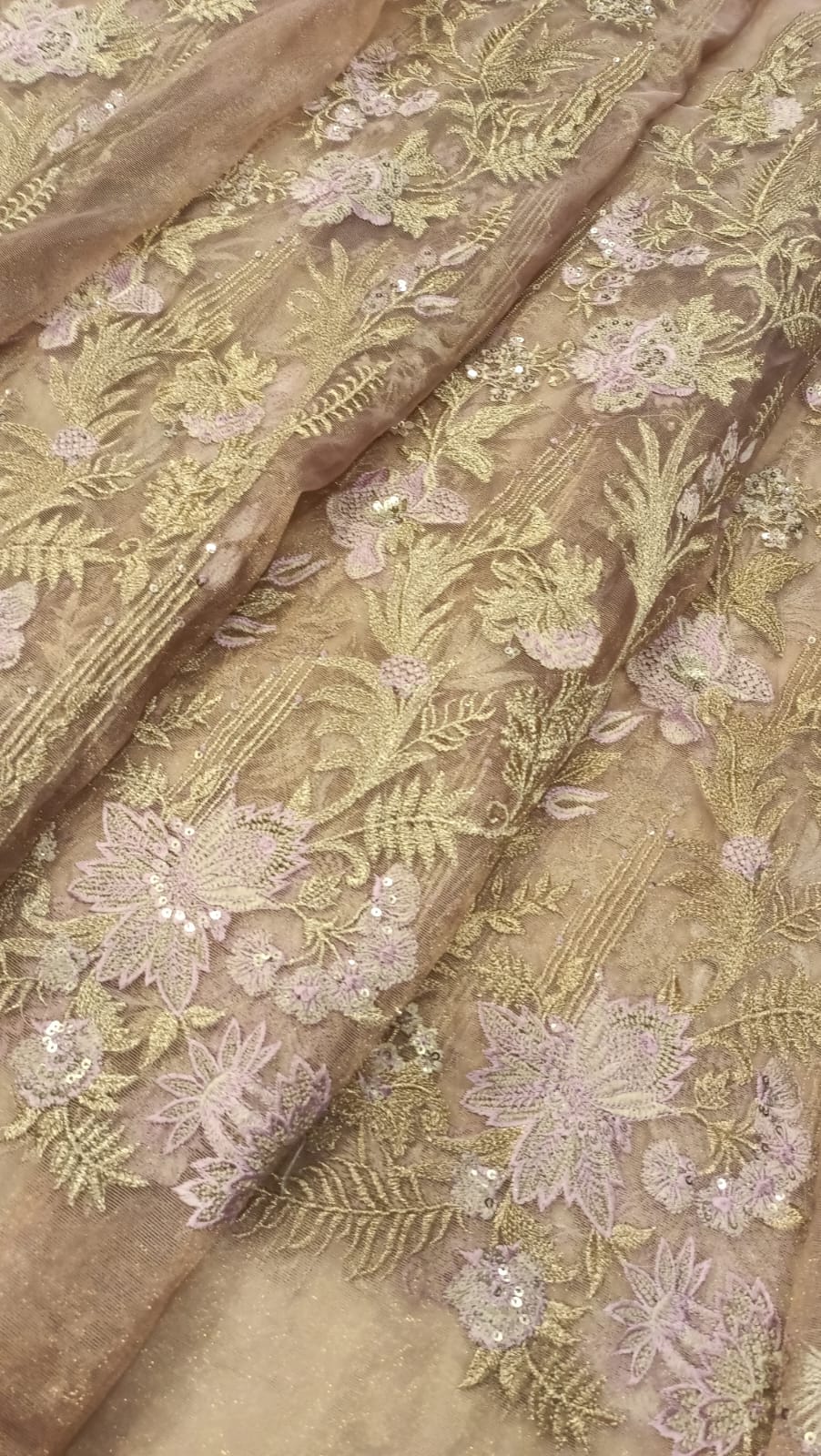 Embroidered Skirt Panels