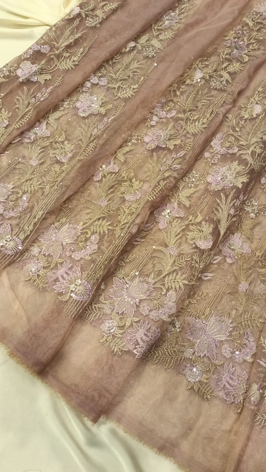 Embroidered Skirt Panels