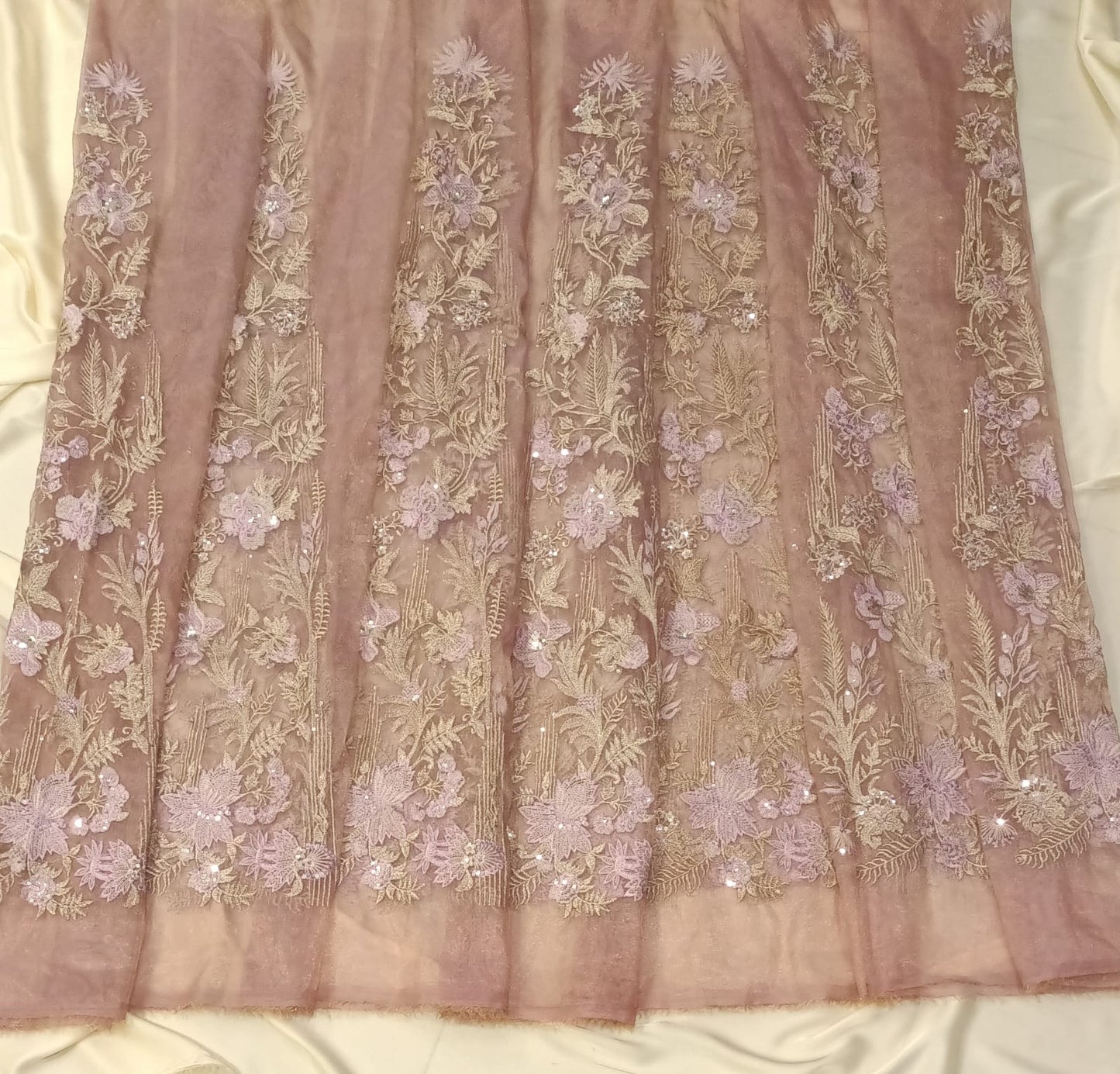Embroidered Skirt Panels