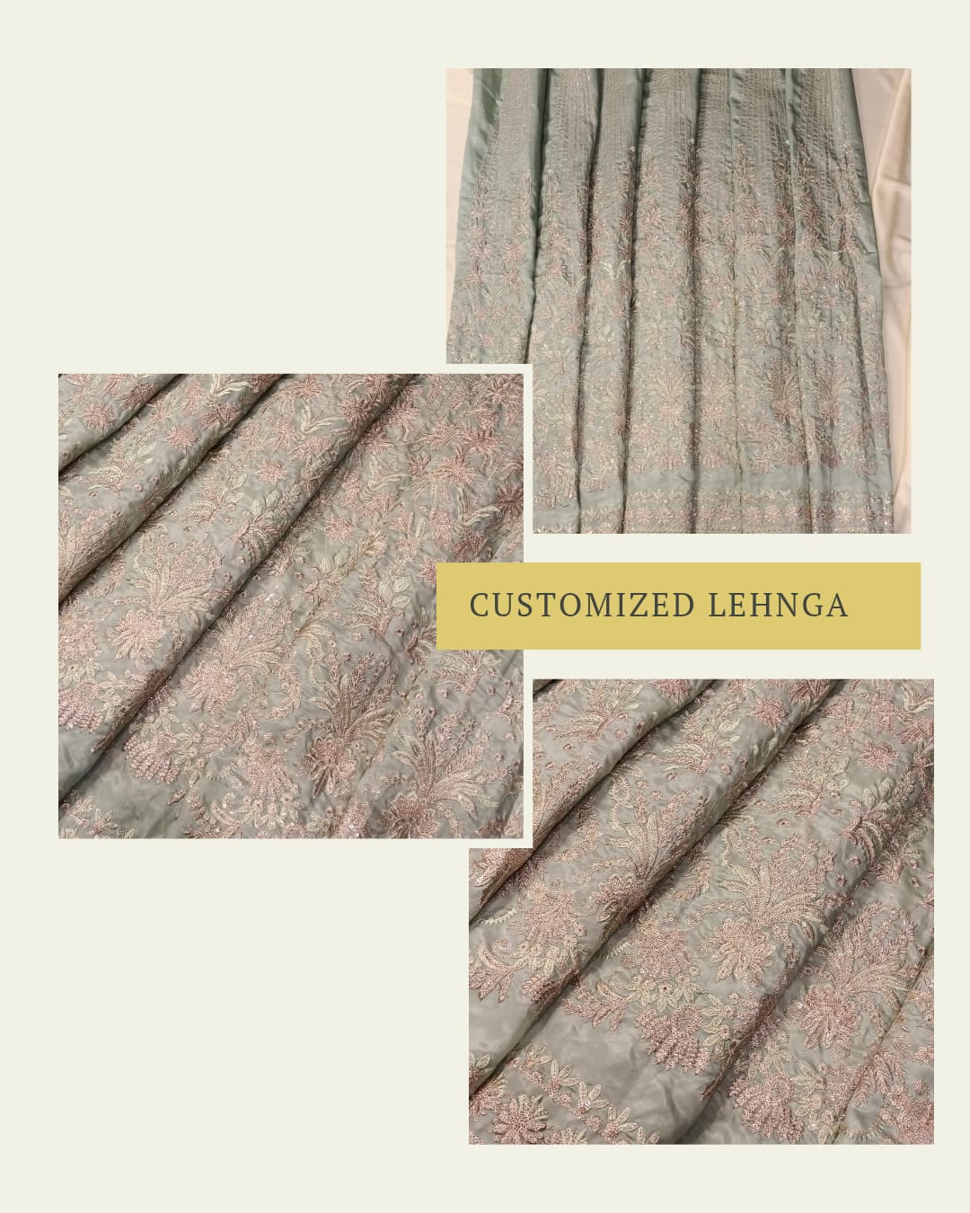 Embroidered Skirt Panels