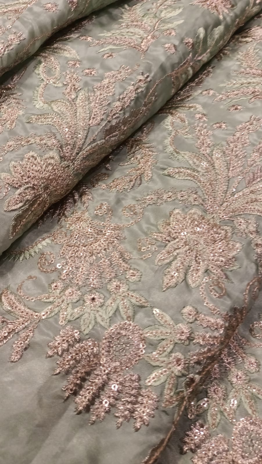 Embroidered Skirt Panels