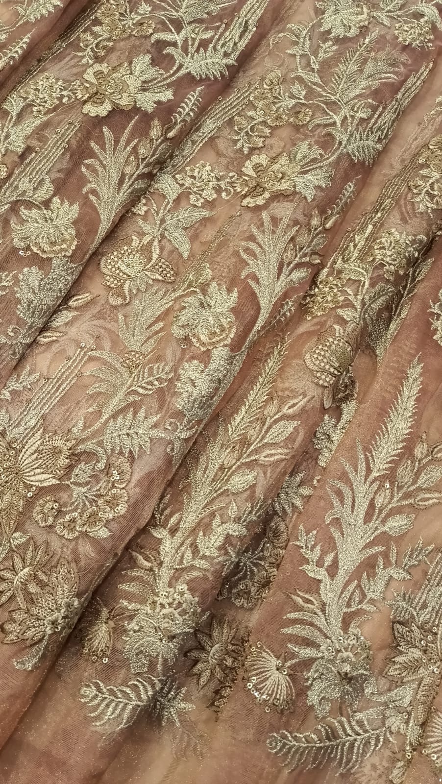 Embroidered Skirt Panels