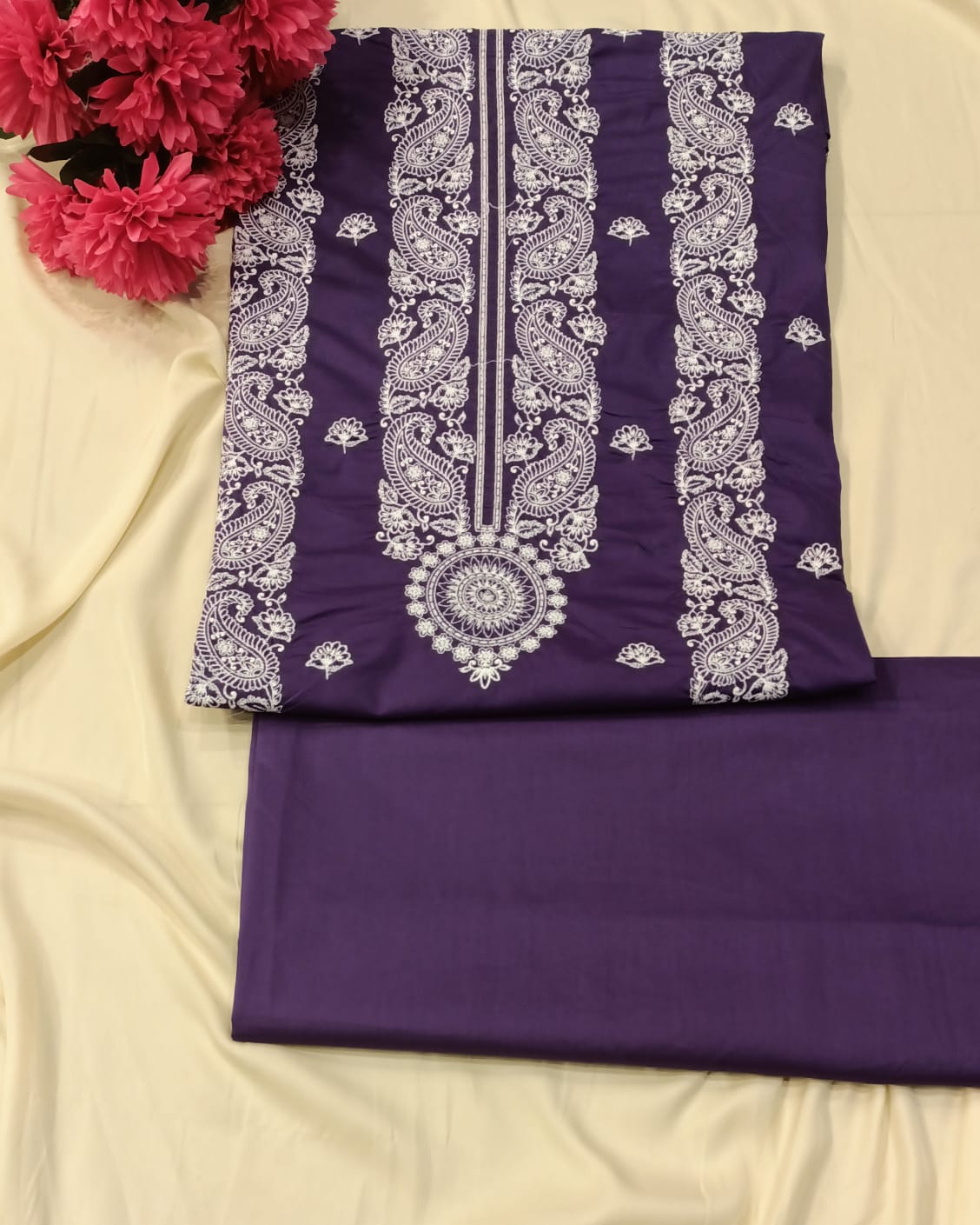 Embroidered Lawn 2PC By Sunny Embroidery