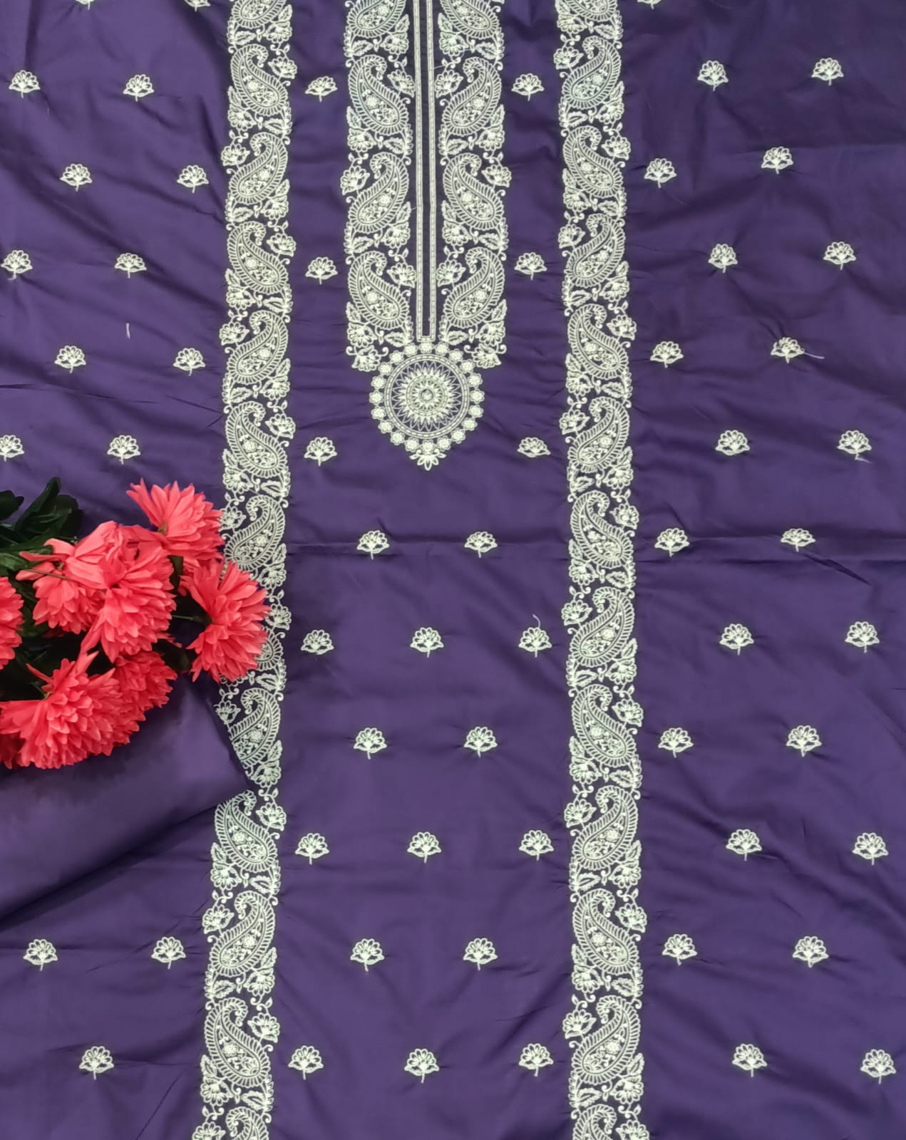 Embroidered Lawn 2PC By Sunny Embroidery