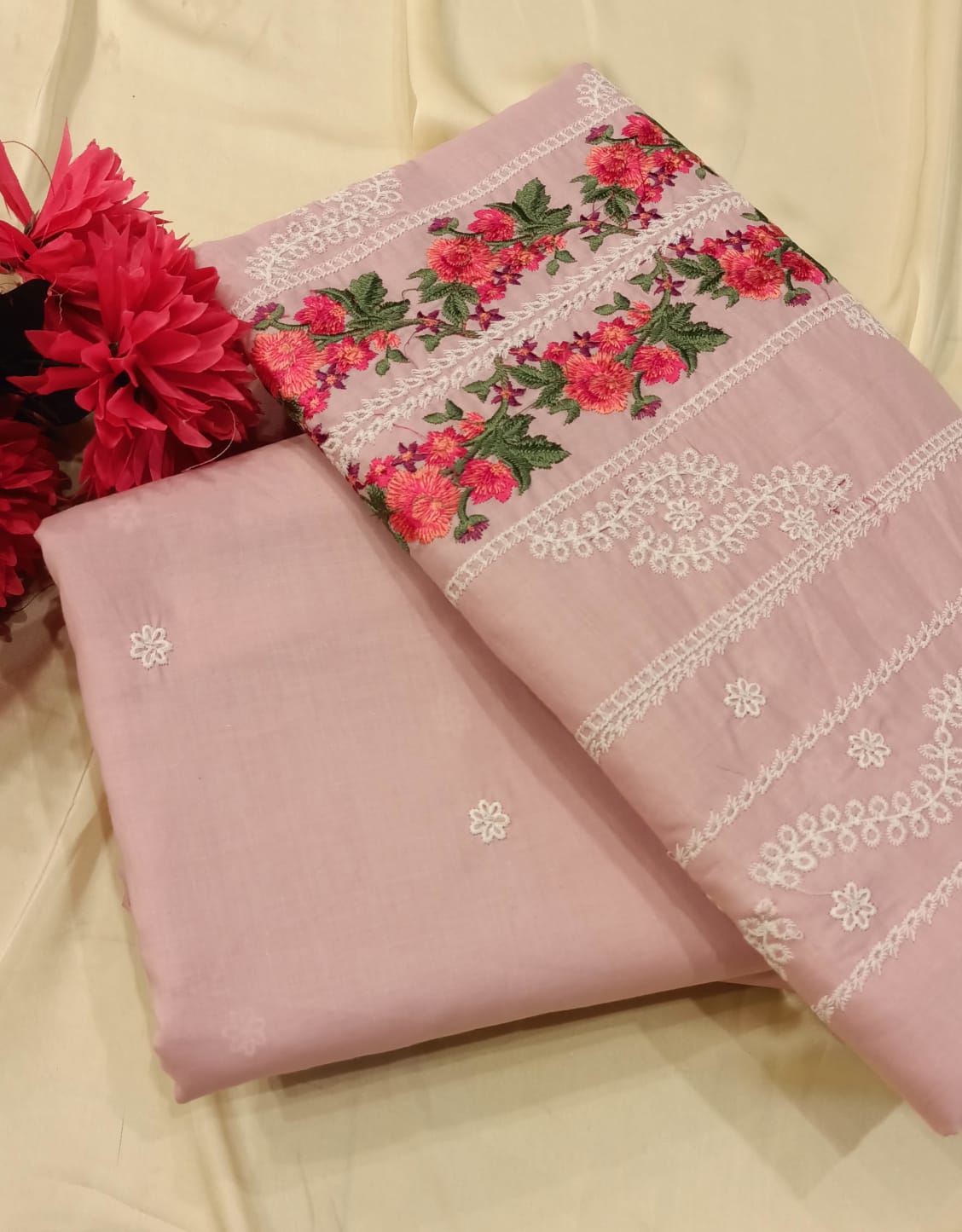 Embroidered Lawn 2PC By Sunny Embroidery