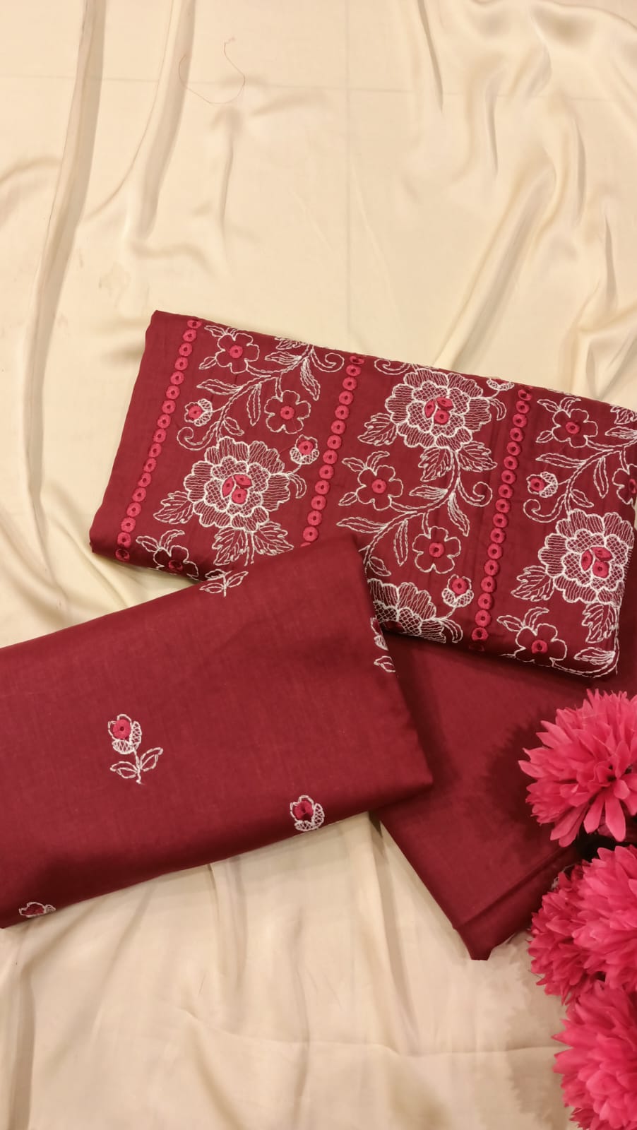 Embroidered Lawn 2PC By Sunny Embroidery