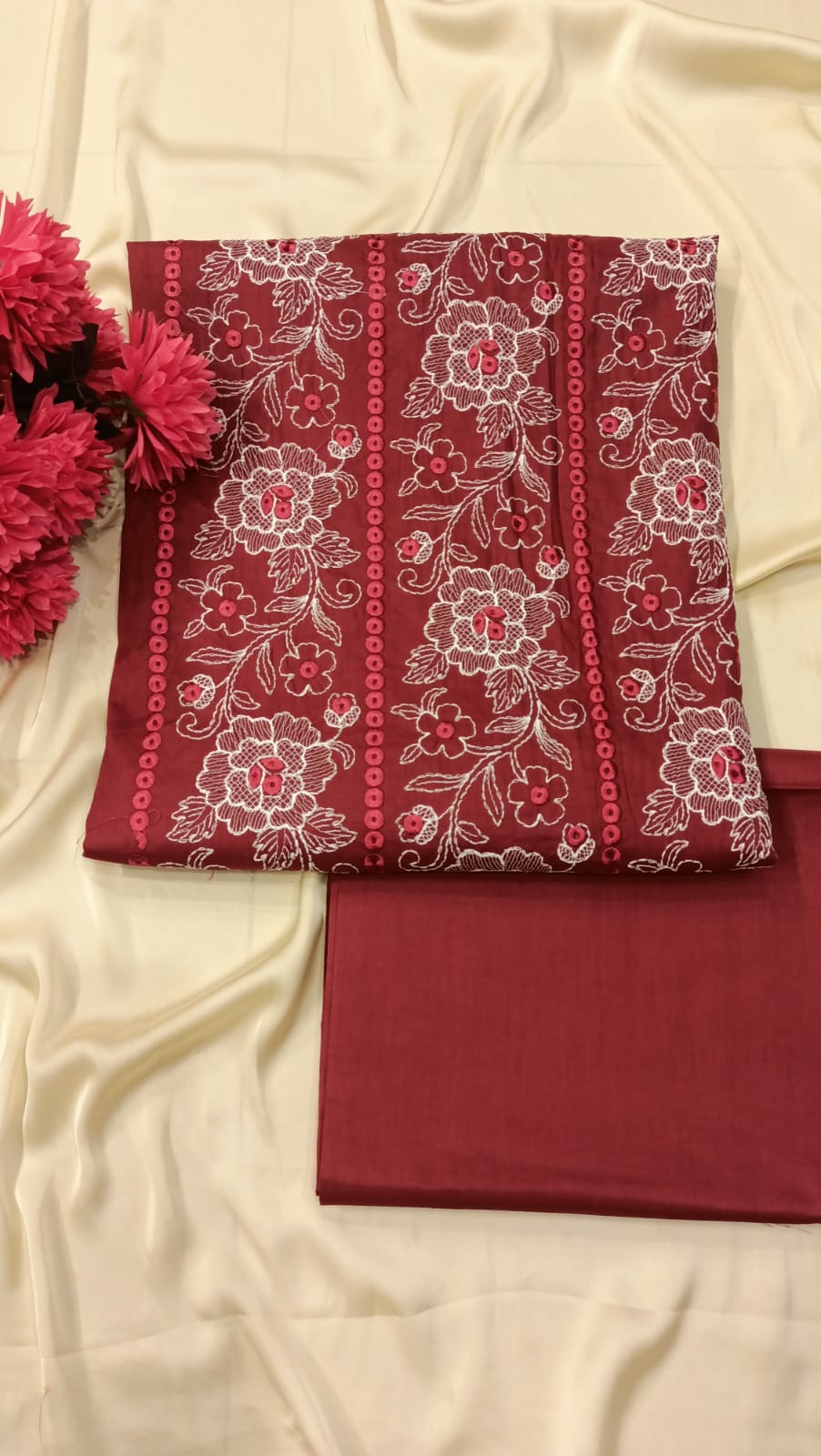 Embroidered Lawn 2PC By Sunny Embroidery