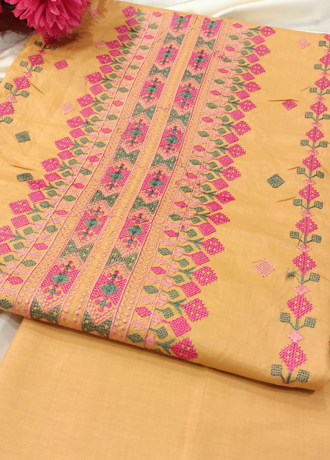 Embroidered Lawn 2PC By Sunny Embroidery