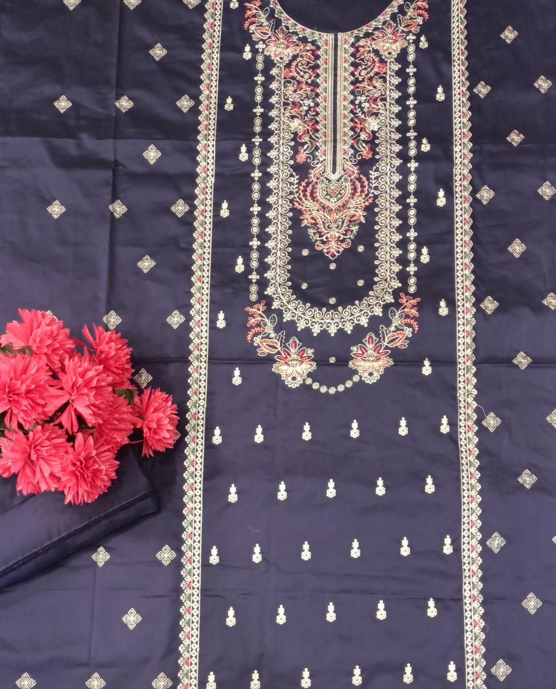 Embroidered Lawn 2PC By Sunny Embroidery