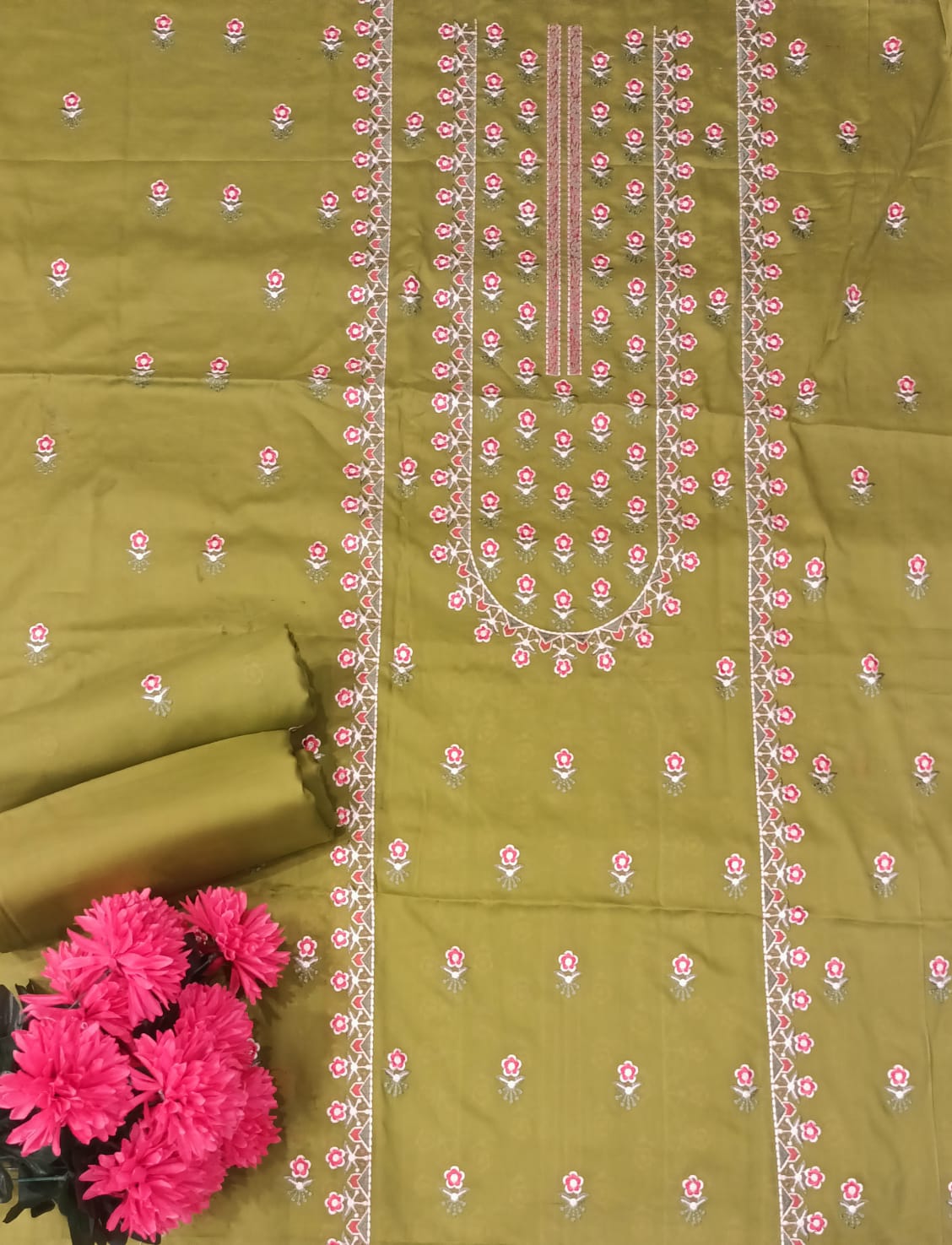Embroidered Lawn 2PC By Sunny Embroidery