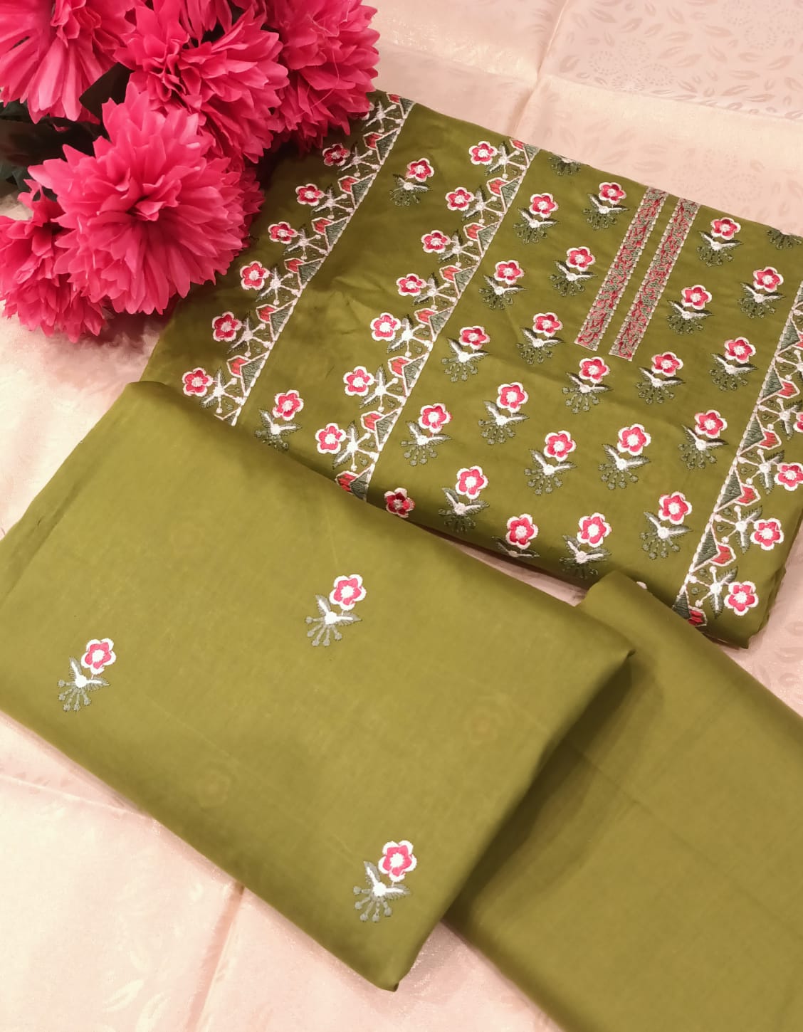 Embroidered Lawn 2PC By Sunny Embroidery