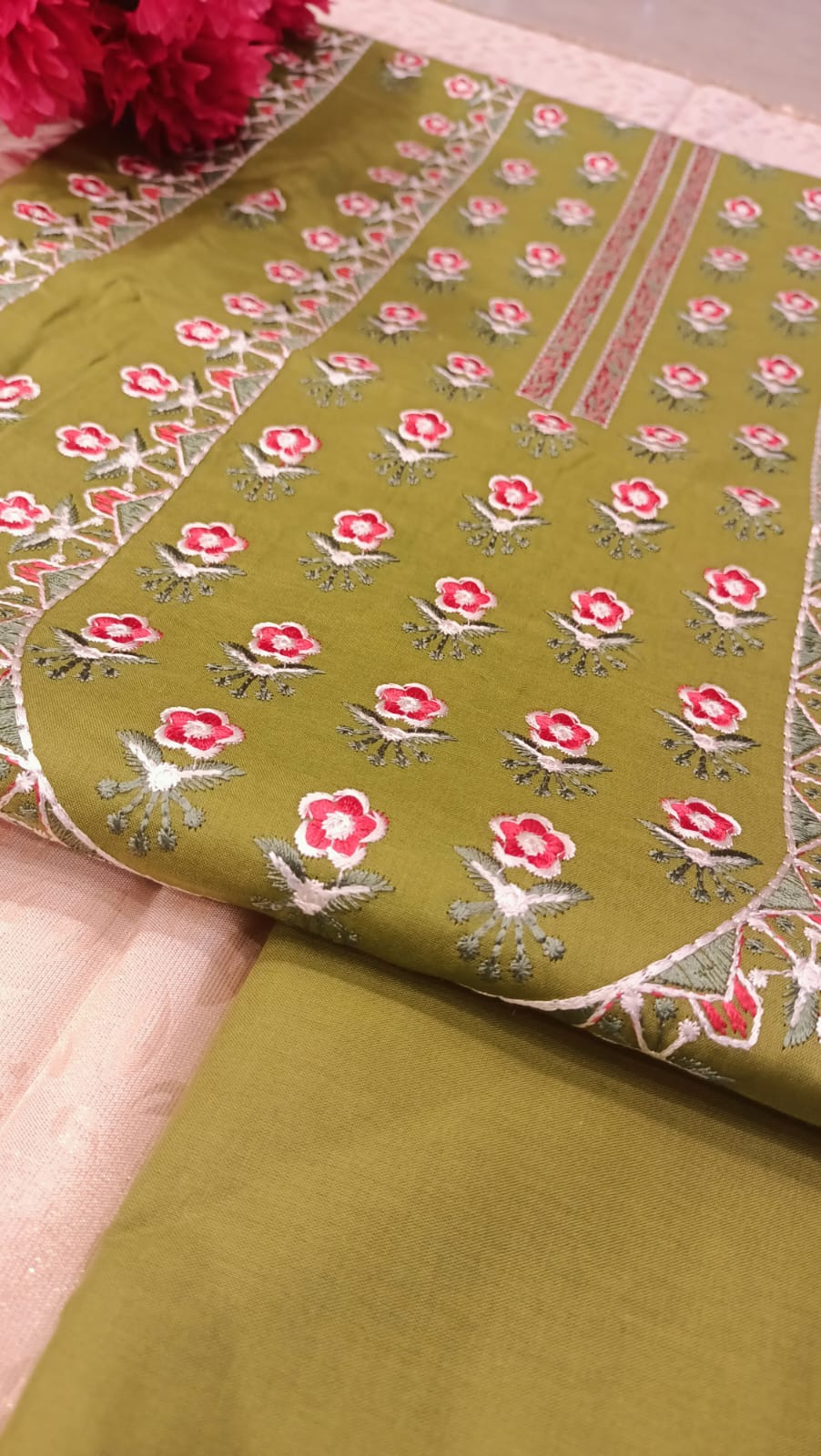 Embroidered Lawn 2PC By Sunny Embroidery