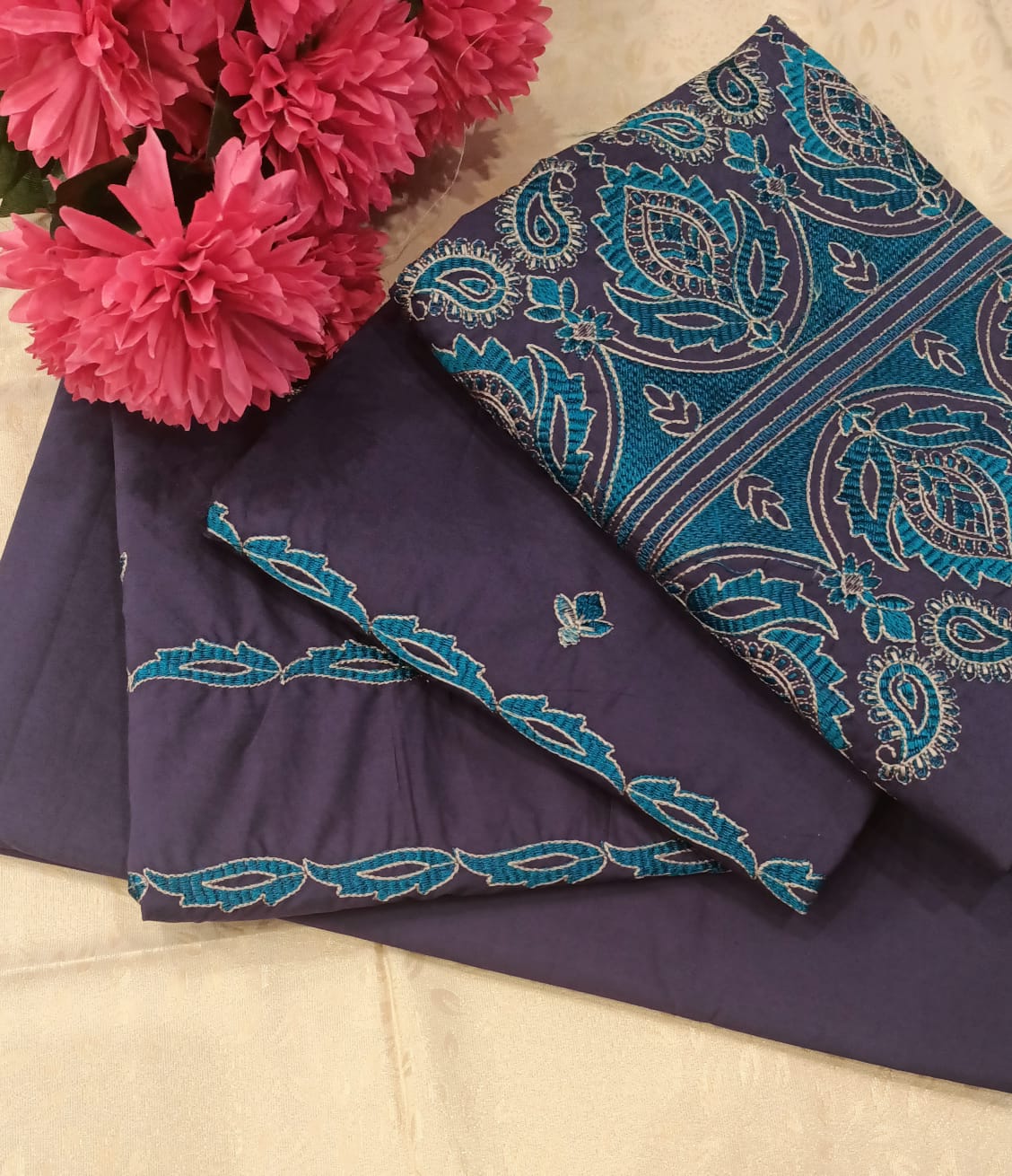 Embroidered Lawn 2PC By Sunny Embroidery