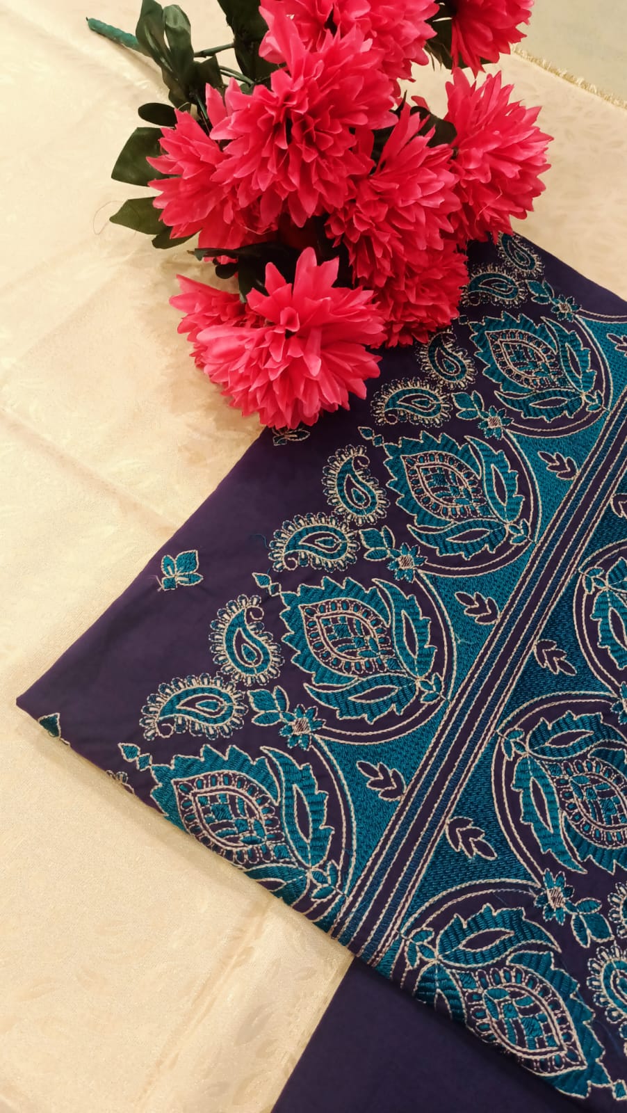 Embroidered Lawn 2PC By Sunny Embroidery