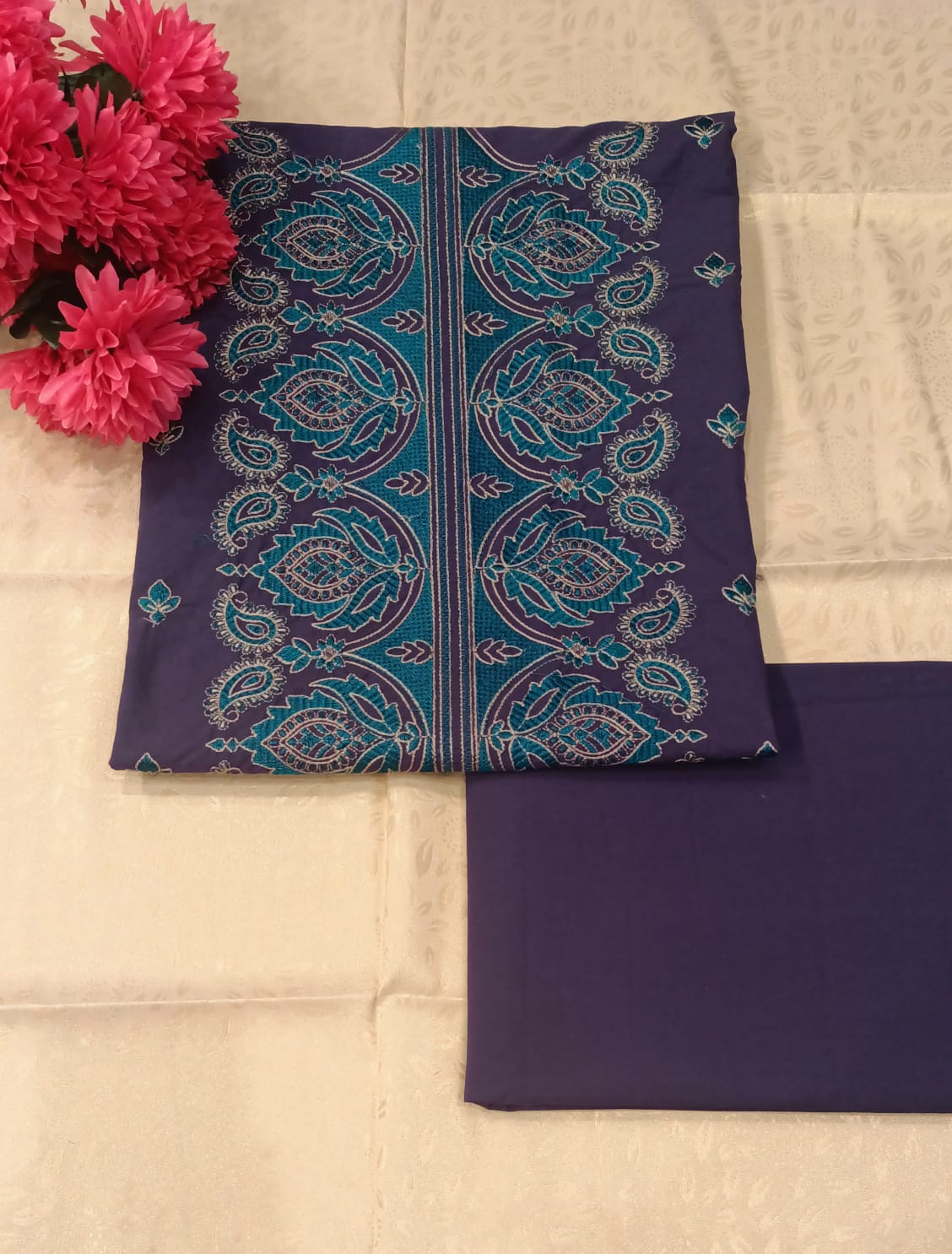 Embroidered Lawn 2PC By Sunny Embroidery