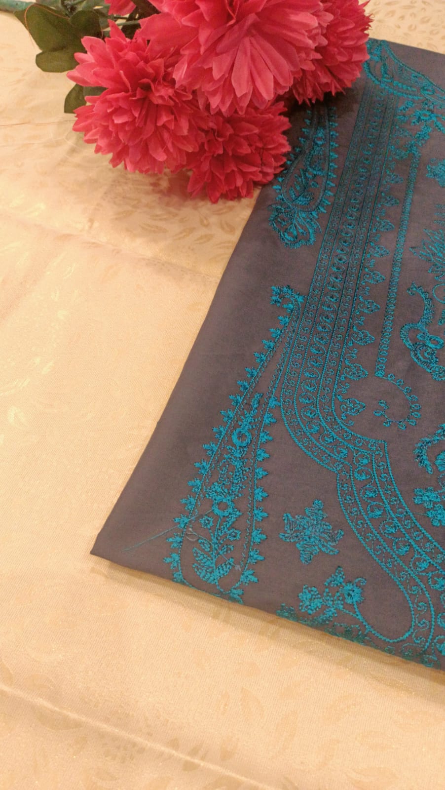 Embroidered Lawn 2PC By Sunny Embroidery