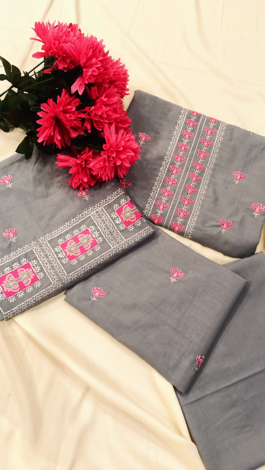 Embroidered Lawn 2PC By Sunny Embroidery