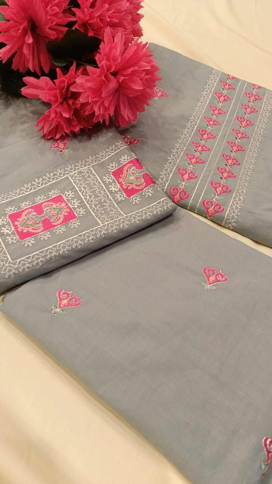 Embroidered Lawn 2PC By Sunny Embroidery