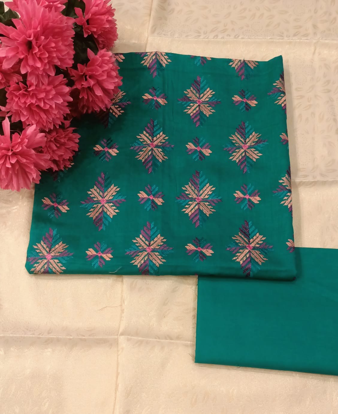 Embroidered Lawn 2PC By Sunny Embroidery