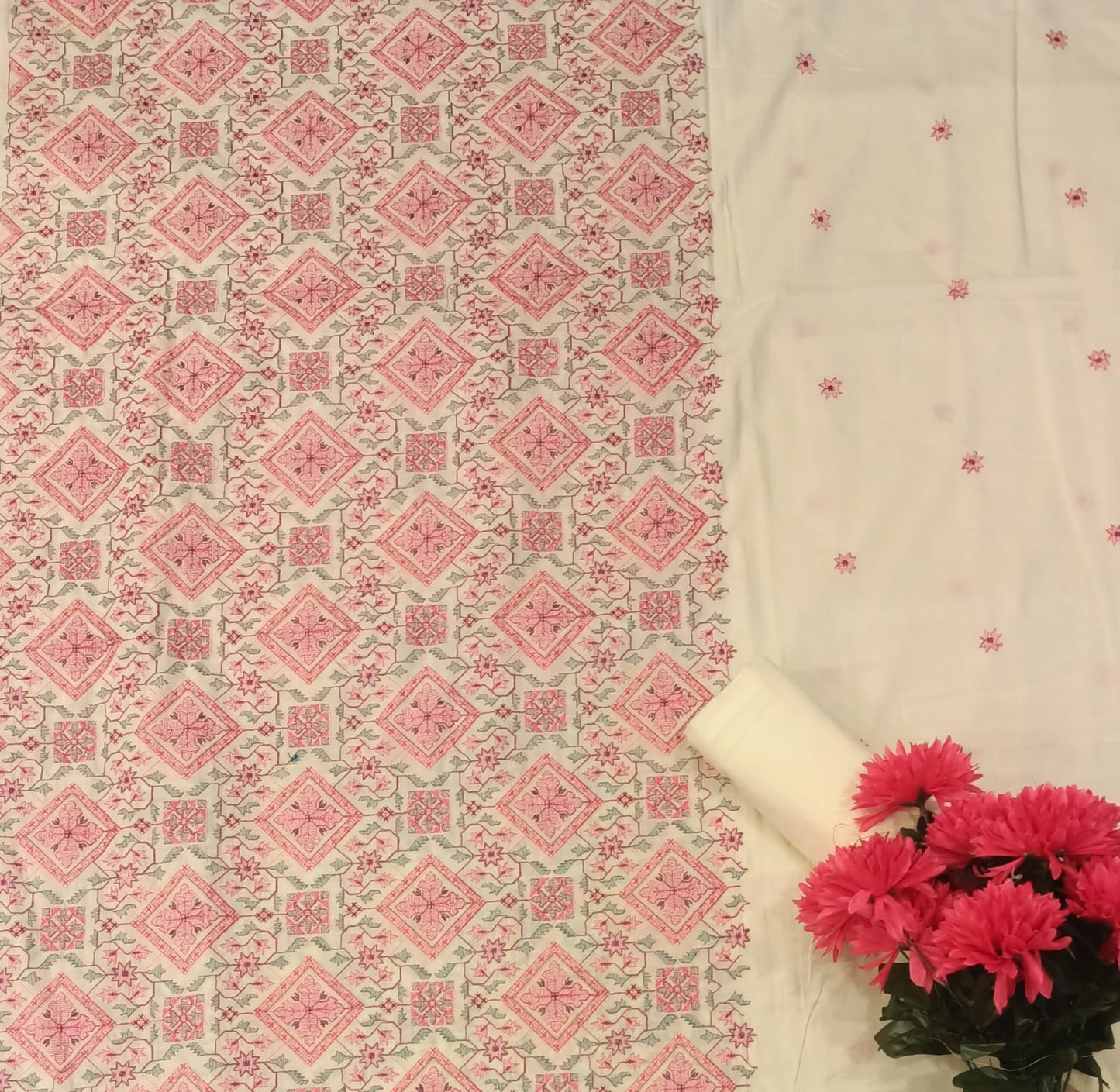 Embroidered Lawn 2PC By Sunny Embroidery