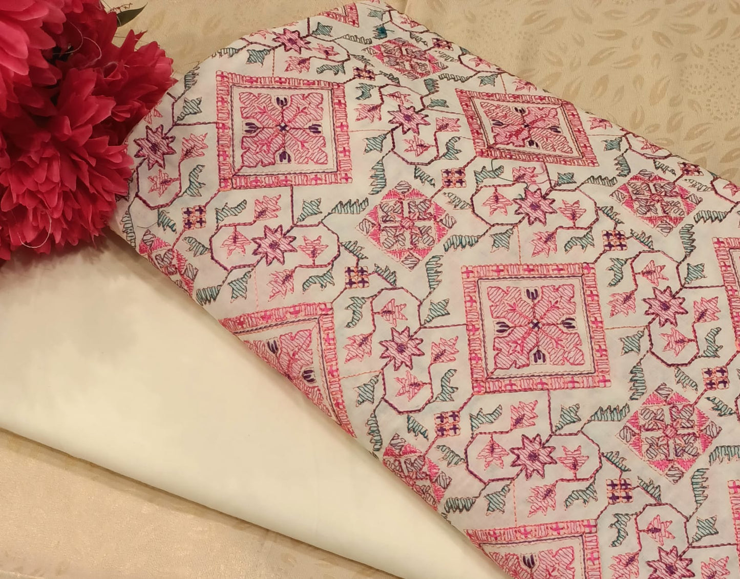 Embroidered Lawn 2PC By Sunny Embroidery