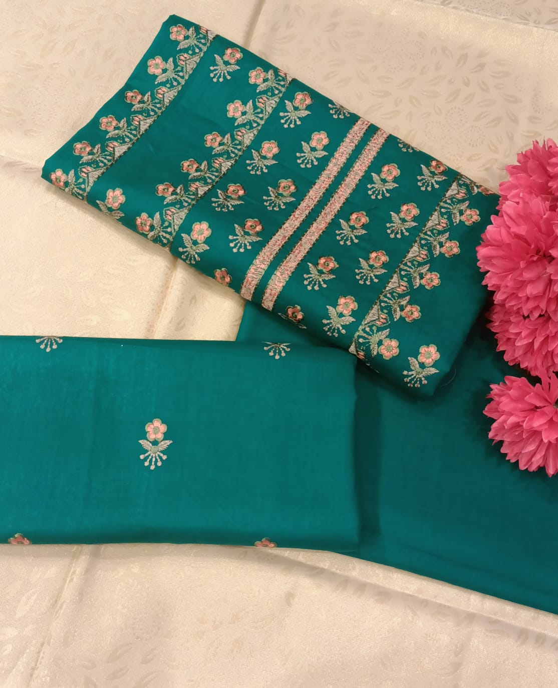 Embroidered Lawn 2PC By Sunny Embroidery