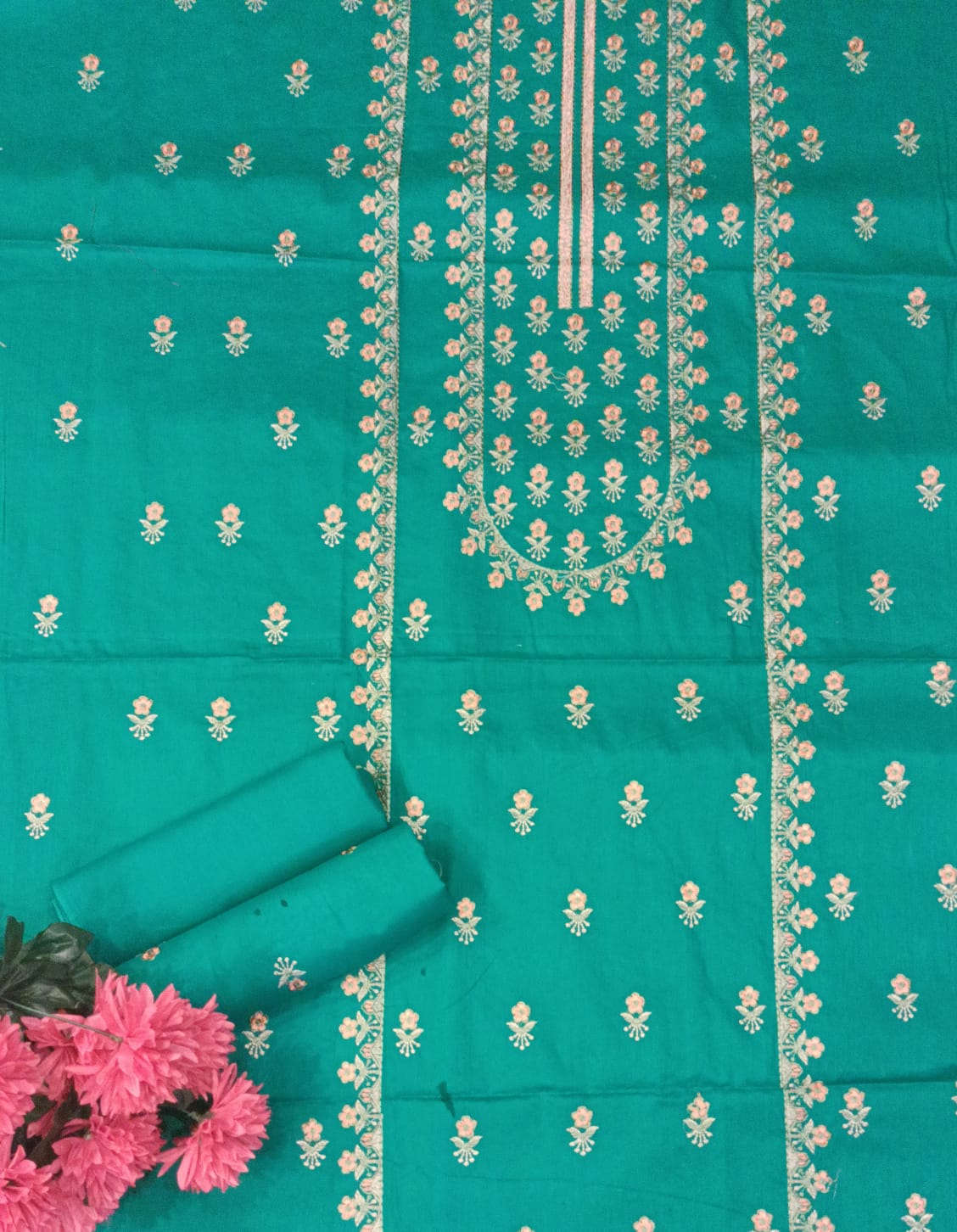 Embroidered Lawn 2PC By Sunny Embroidery