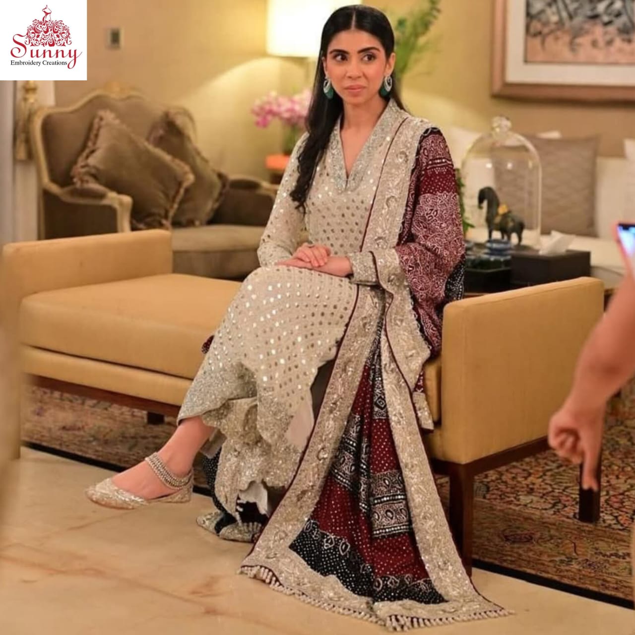 Mukesh Masterpiece Party Wear - SUNNY Embroidery Creations