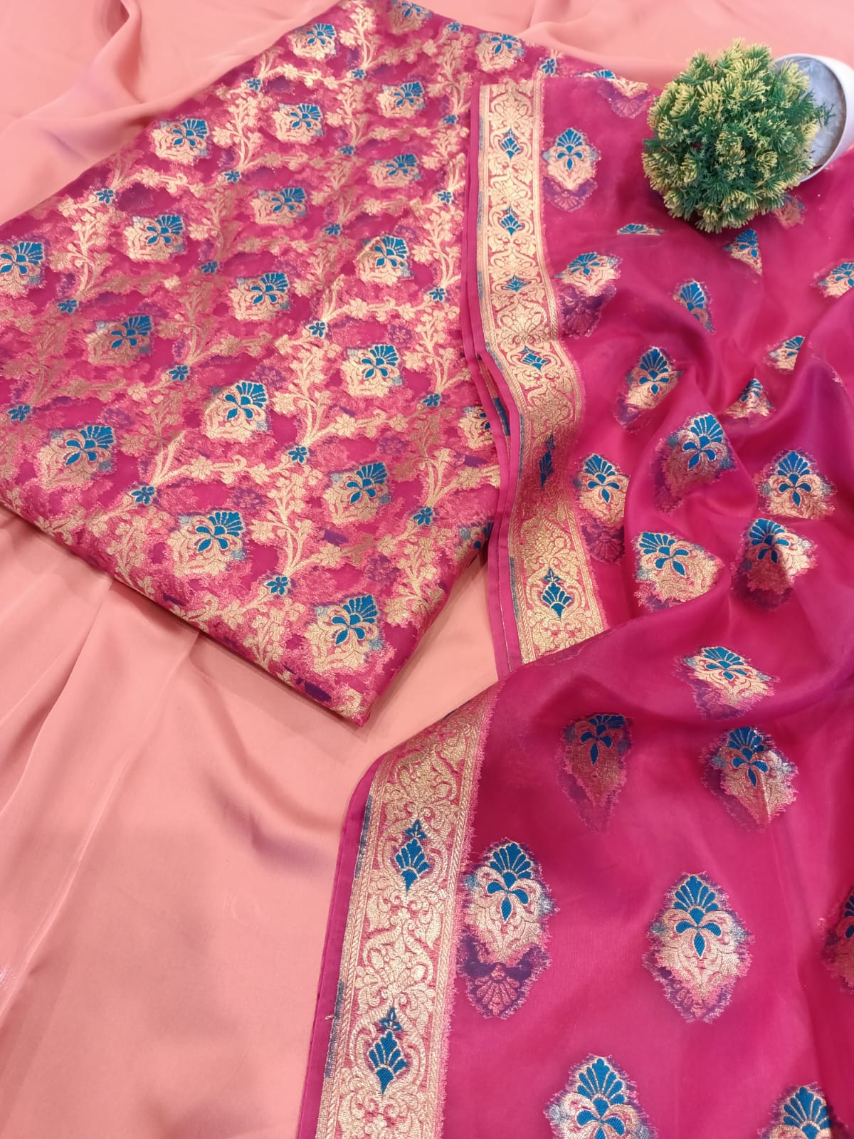 Banarsi Beauty Dress - SUNNY Embroidery Creations