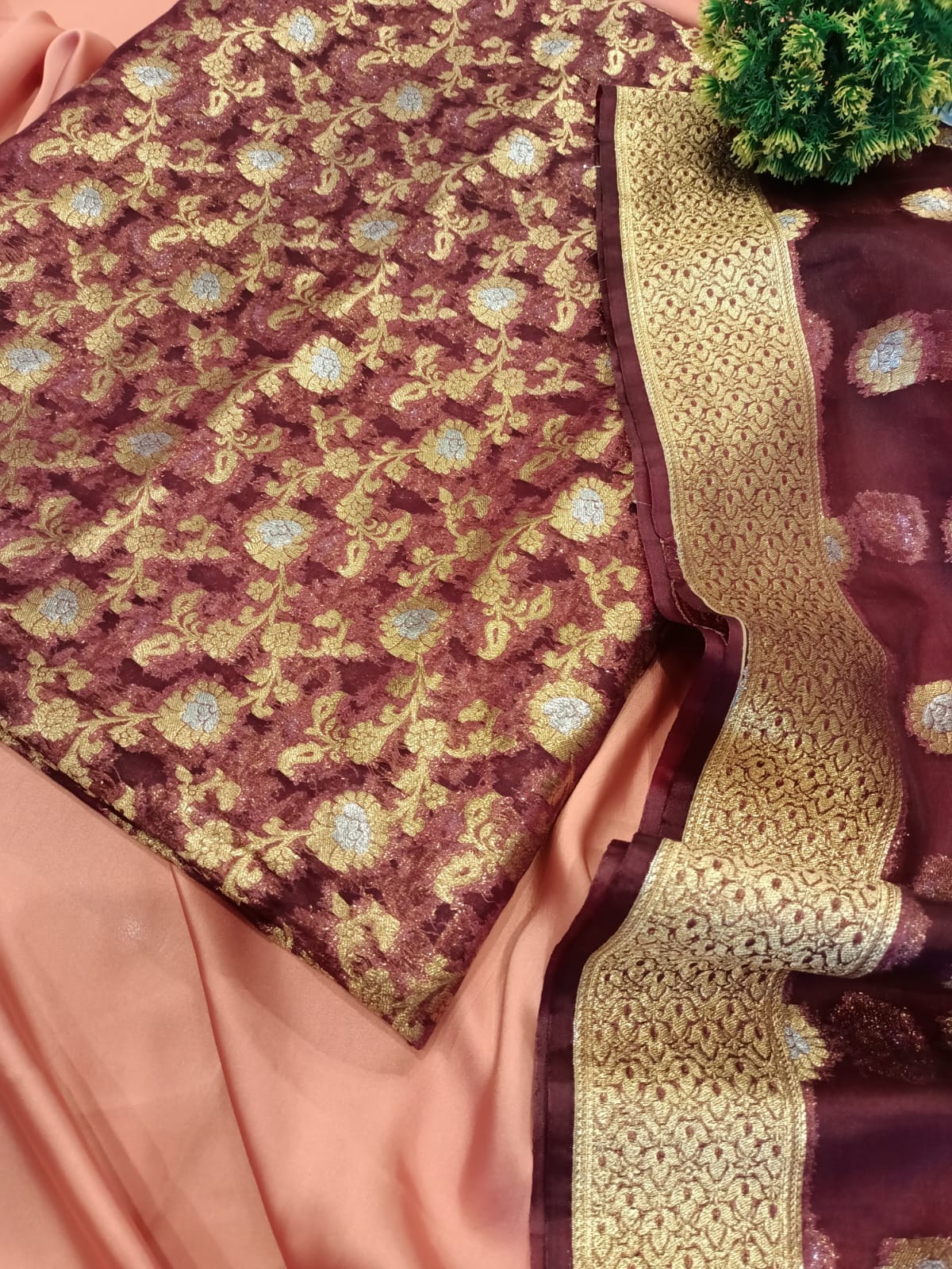 Banarsi Beauty Dress - SUNNY Embroidery Creations