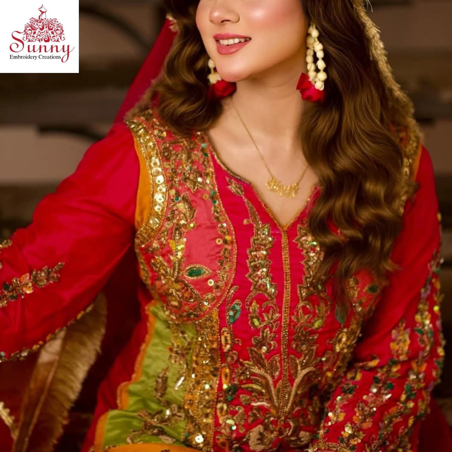 Mehndi Marvel Bridal Wear - SUNNY Embroidery Creations