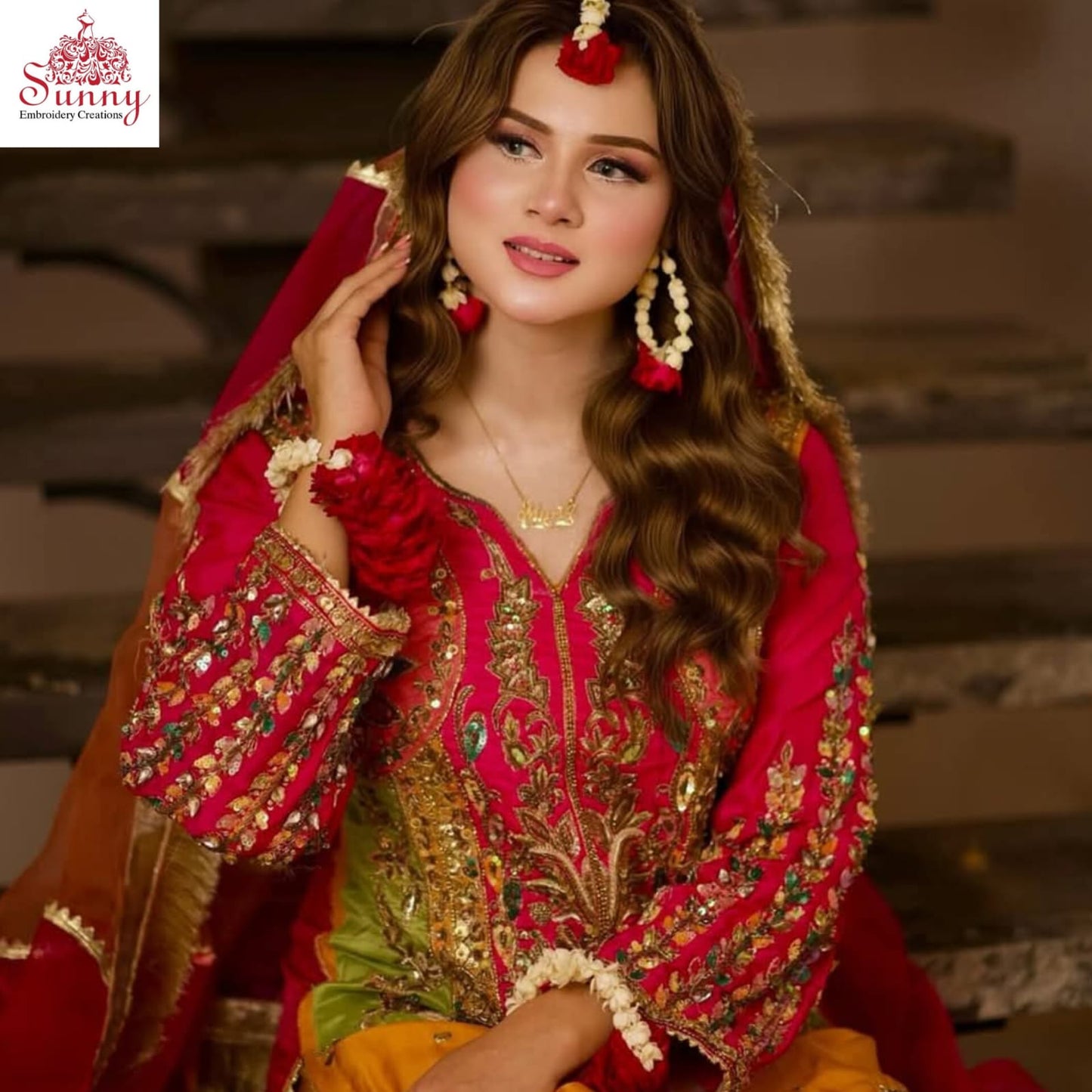 Mehndi Marvel Bridal Wear - SUNNY Embroidery Creations