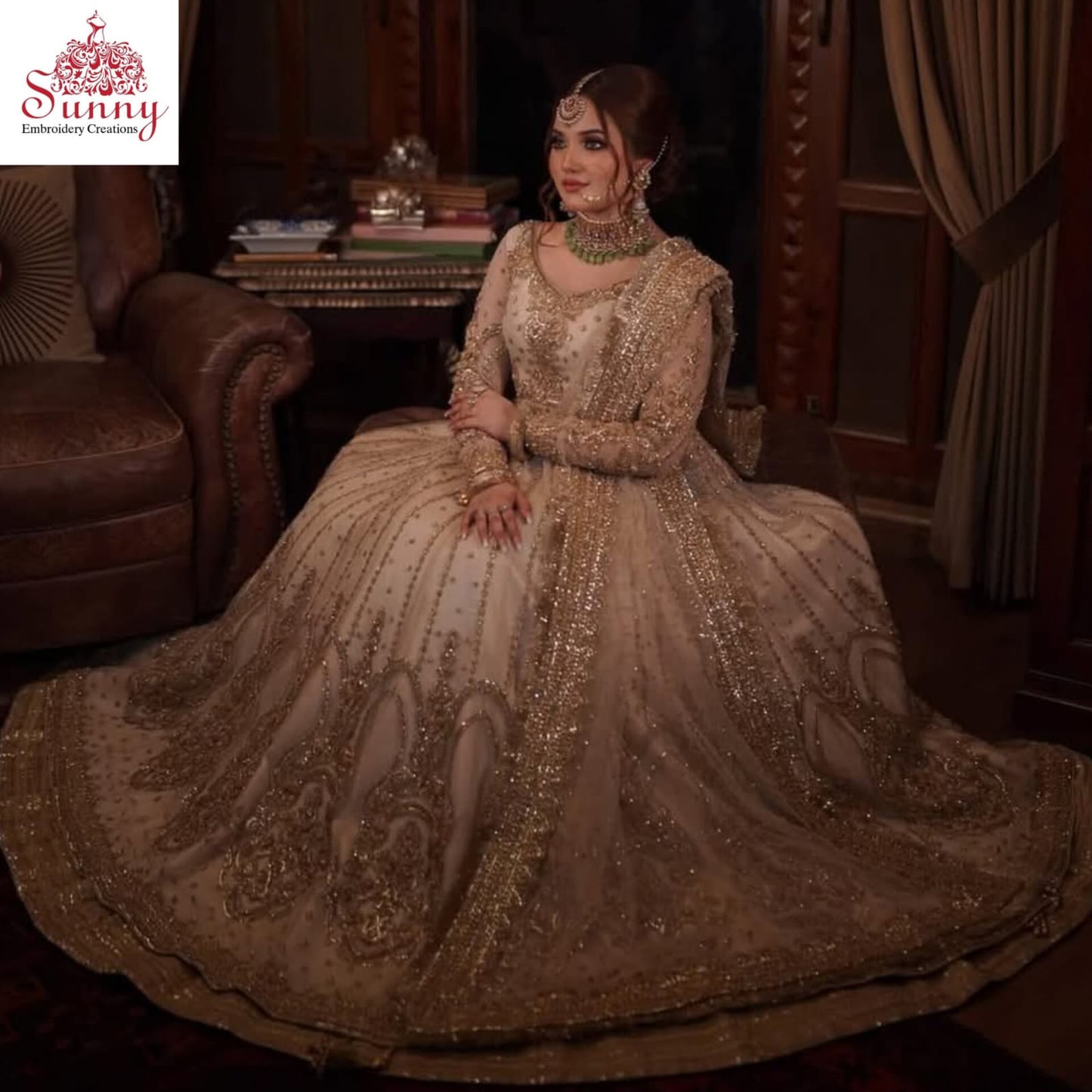 Blushing Royale Bridal Wear - SUNNY Embroidery Creations