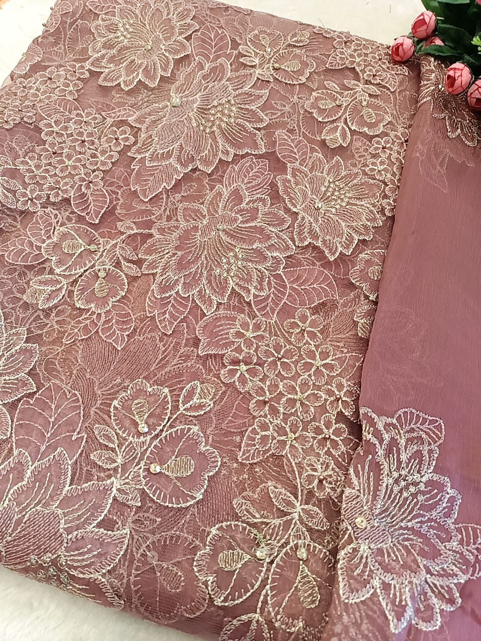 Lilac Oasis Party Wear - SUNNY Embroidery Creations