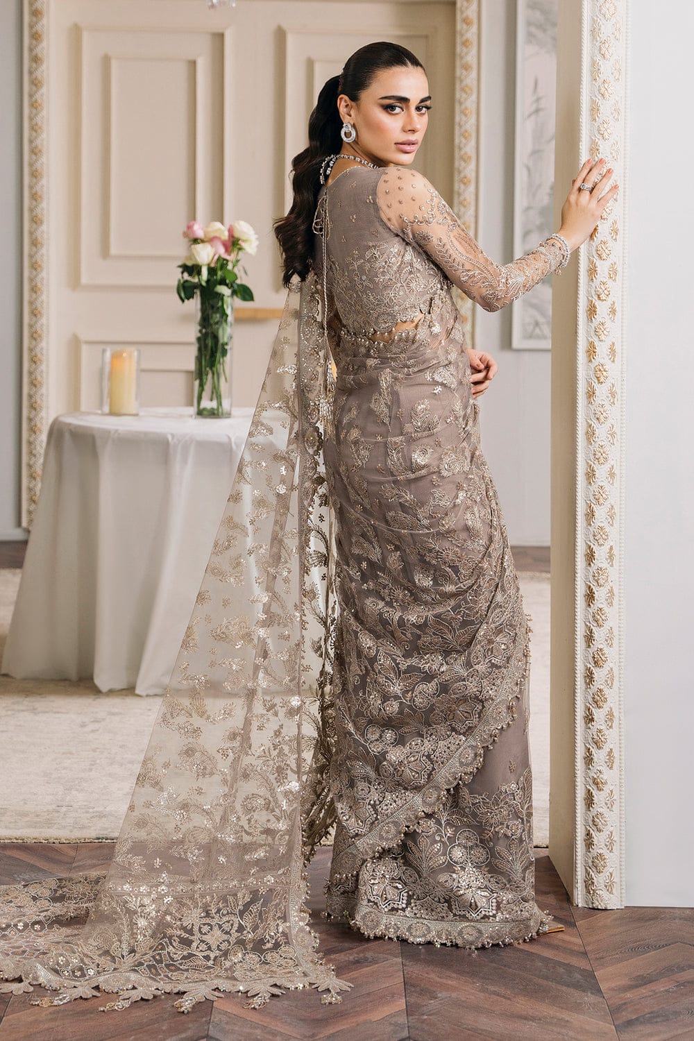 Warm Embrace Party Wear - SUNNY Embroidery Creations