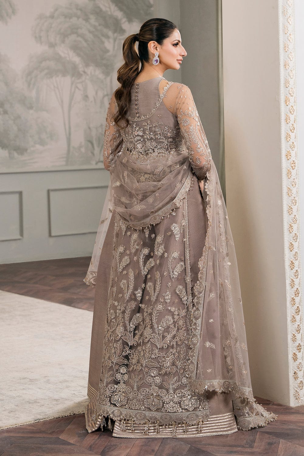 Warm Embrace Party Wear - SUNNY Embroidery Creations