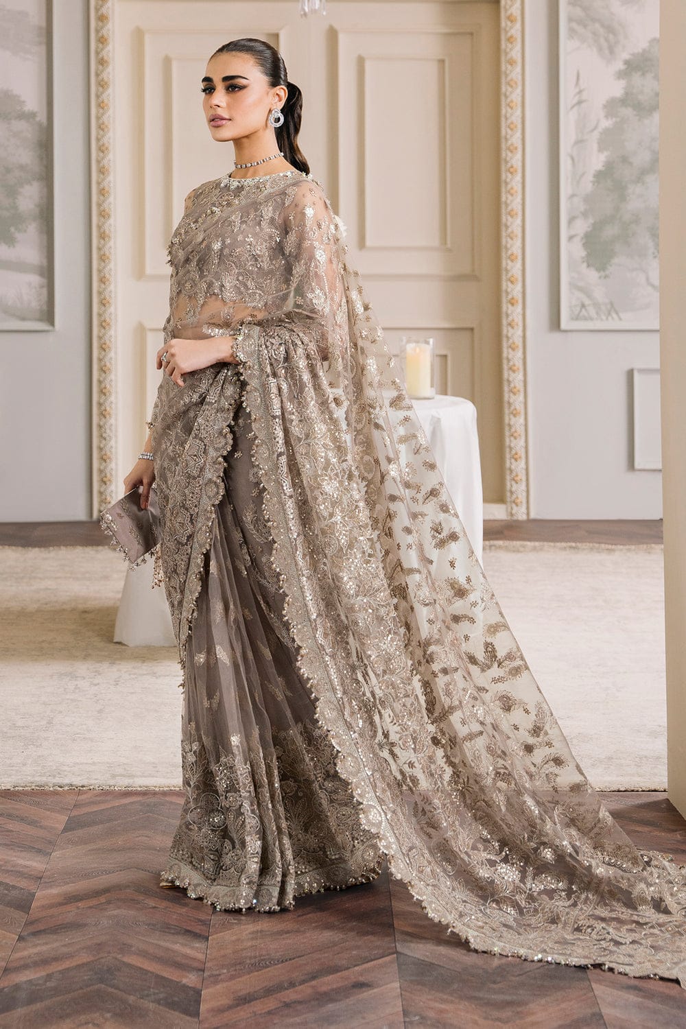Warm Embrace Party Wear - SUNNY Embroidery Creations