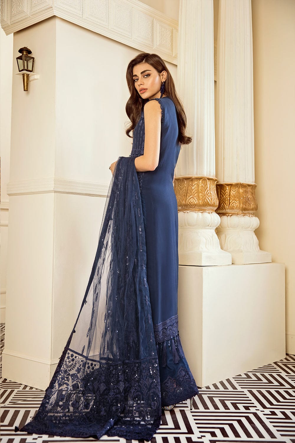 Neavy Noir Party Wear - SUNNY Embroidery Creations