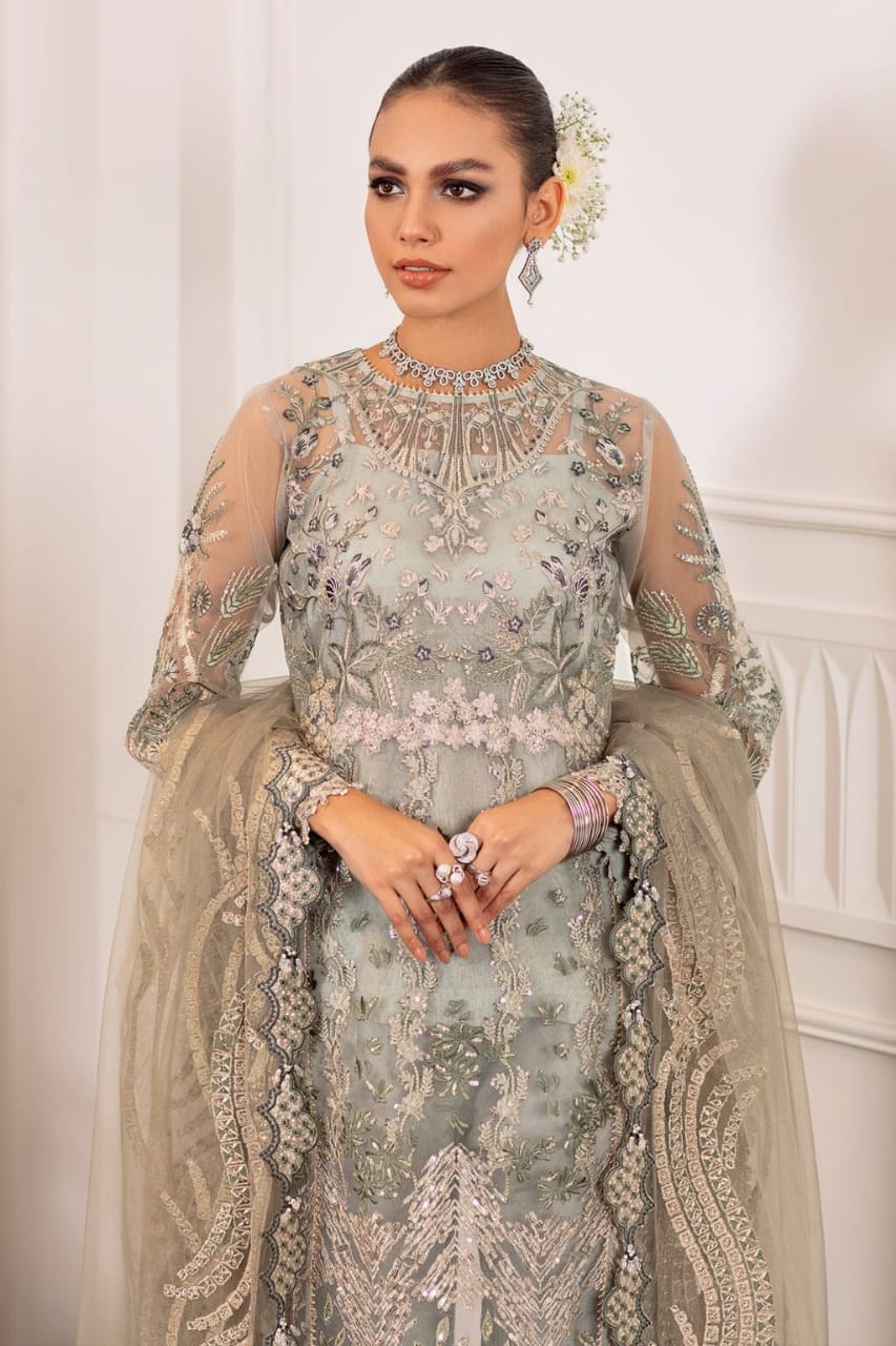 Silver Siren Party Wear - SUNNY Embroidery Creations