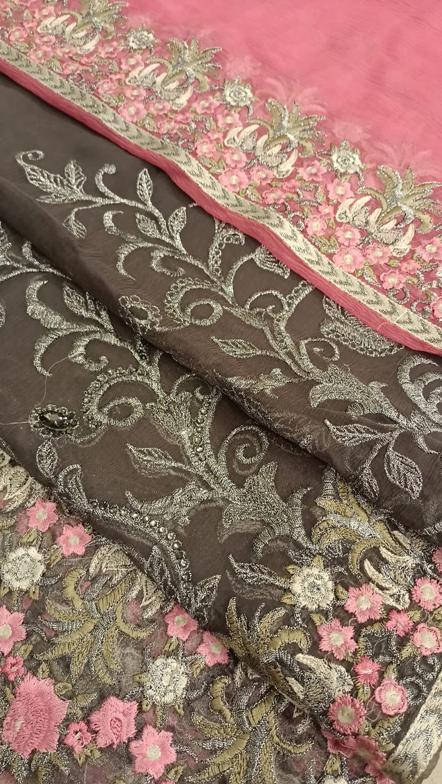 Luxury Party Wear Dress - SUNNY Embroidery Creations