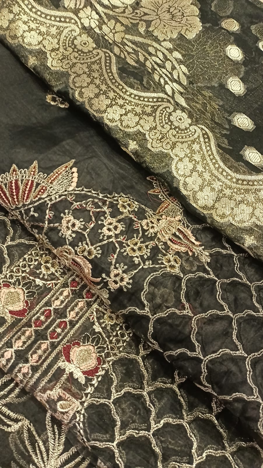 Luxury Party Wear Dress - SUNNY Embroidery Creations