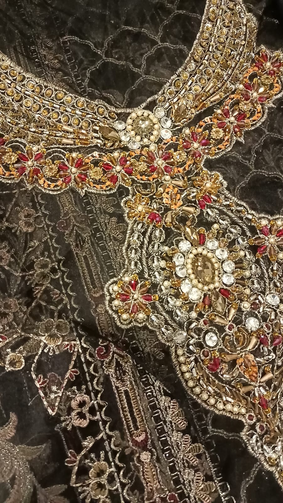 Luxury Party Wear Dress - SUNNY Embroidery Creations
