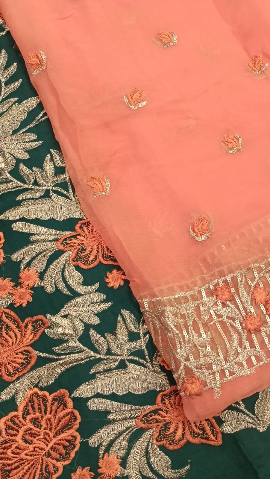 Luxury Party Wear Dress - SUNNY Embroidery Creations