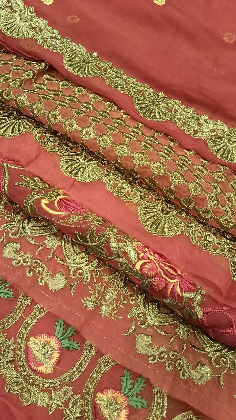 Luxury Party Wear Dress - SUNNY Embroidery Creations