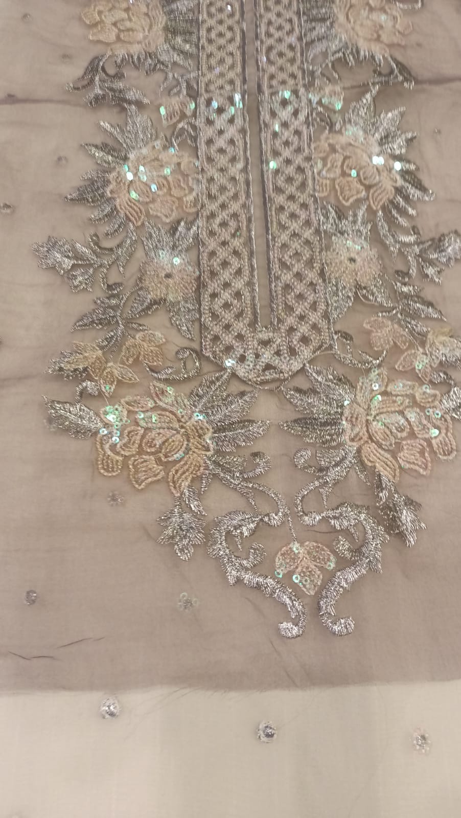 Luxury Party Wear Dress - SUNNY Embroidery Creations